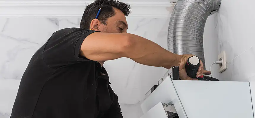 Precision In-wall Dryer Vent Cleaning & Rerouting Corrections in North Tustin, CA